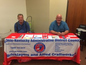 ACT Ohio Veterans Career Fair Bricklayers