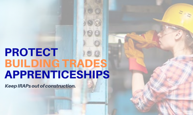 US DOL Issues Final IRAP Rule on Construction Apprenticeships